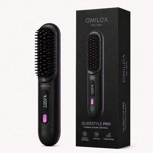 GlideStyle Pro — Portable Hair Straightener Brush